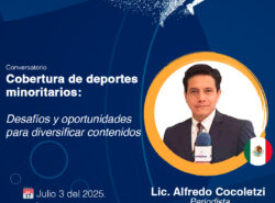 Diversificar el periodismo deportivo comienza con visibilizar lo que otros no cubren: Alfredo Cocoletzi