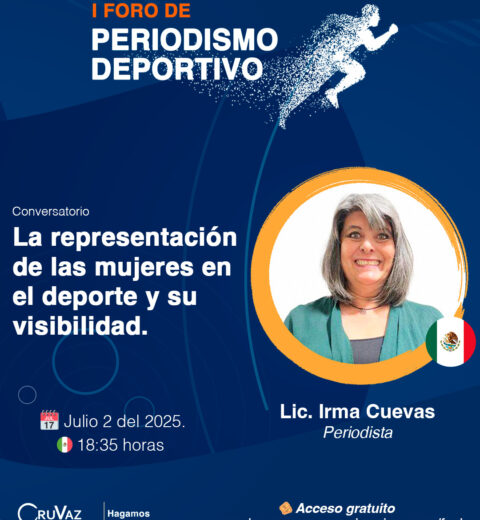 Irma Cuevas: el periodismo deportivo también se cuenta con voz de mujer