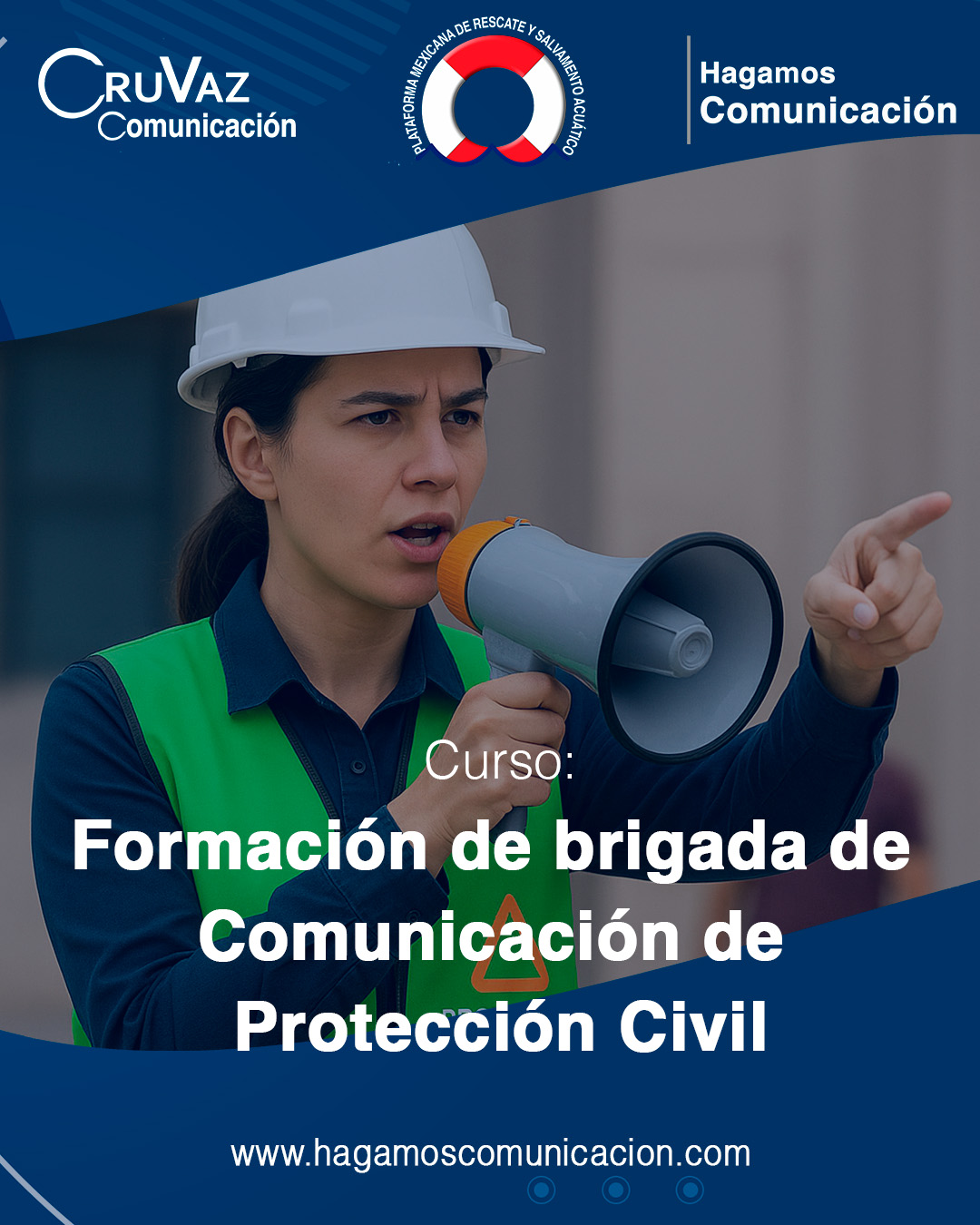 Formación de brigada de Comunicación de Protección Civil